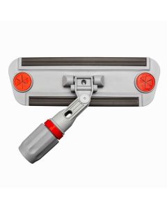 Klett-Halter 28cm, grau