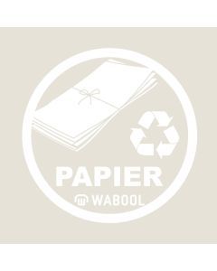Kleber «PAPIER» Ø 10,5 cm