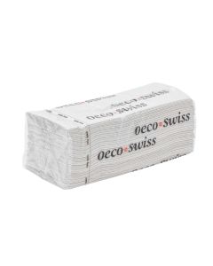 Oeco Swiss Papier-Falthandtuch C-Falz Plus, 2-lagig