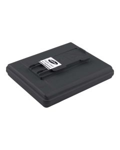 Produktbild der Hagleitner Batterie-Einheit M in schwarzer Farbe für diverse Hagleitner Spender.