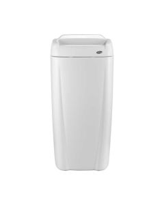 Produktbild des Hagleitner Hybrid-Abfalleimer 45l in weisser Farbe.