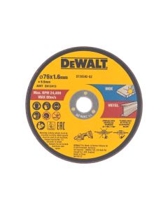 DeWalt Trennscheibe für Metall/Edelstahl, 76mm