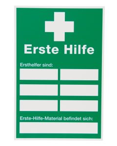 Erste-Hilfe-Schild, 200 x 300mm