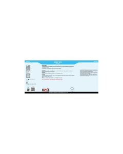 Etikette KWZ 982 FlocOut 25l, 170 x 380mm
