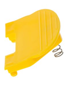 Druckklappe gelb