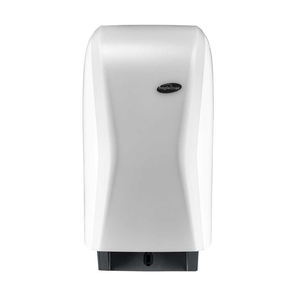 Produktbild des Hagleitner Toilettenpapierspender Hybrid für zwei WC-Papier-Rollen gleichzeitig.