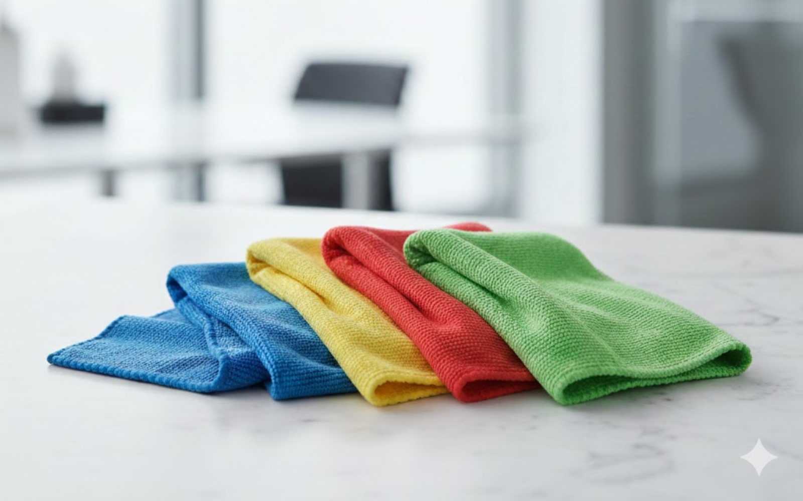 Vier-Farben-System in der hygienischen Reinigung