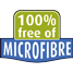100% free of Microfibre 100% free of Microfibre